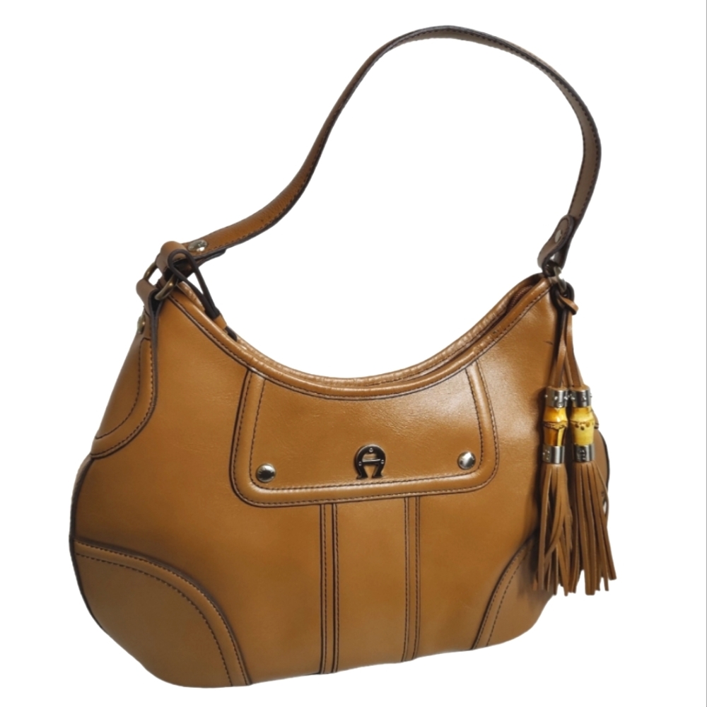 Etienne Aigner Genuine Leather Shoulder Bag EUC ❤️